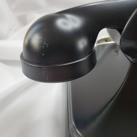 Vintage Grand Phone Flash Redial Touch Button Retro 1950’s Style Black - Picture 6 of 10